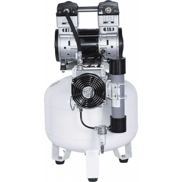 СБ4-50.OLD15СM - безмасляный компрессор для 2-x стоматологических установок, с осушителем мембранного типа, с ресивером 50 л, 135 л/мин
