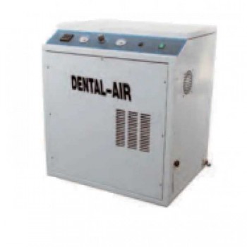 Dental Air 1/24/379 - безмасляный воздушный компрессор с осушителем, с кожухом (100 л/мин) на 1 установку