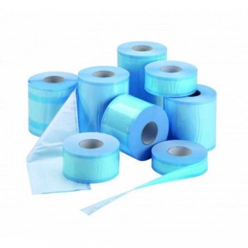 Рулоны для стерилизации с индикатором, бумага-пластик, 100 мм х 200 м