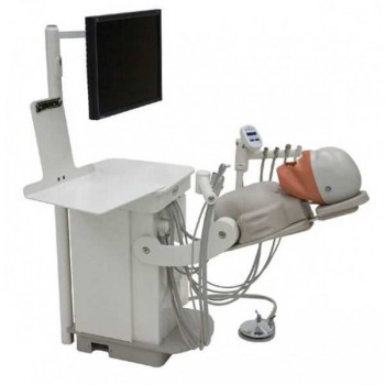 Стоматологическая установка стационарный симулятор, со светильником
